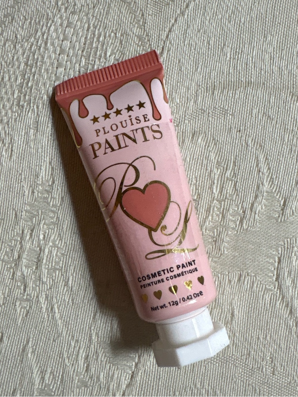 P. Louise Cosmetic Paint Cream Eyeshadow & Base Primer Eyeliner Paid in Pink NWT